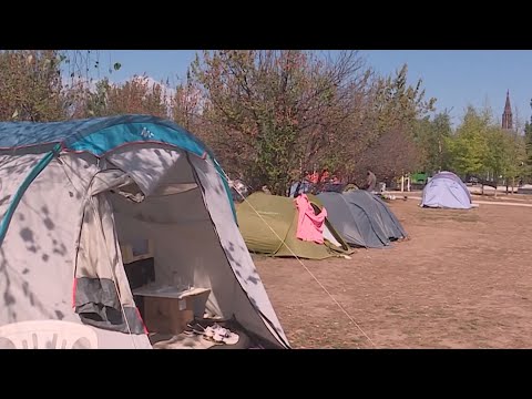 ქართველი ემიგრანტების კარვების სოფელი სტრასბურგში