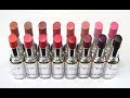 L'Oreal Colour Riche Shine Lipsticks: LIP SWATCHES & Review