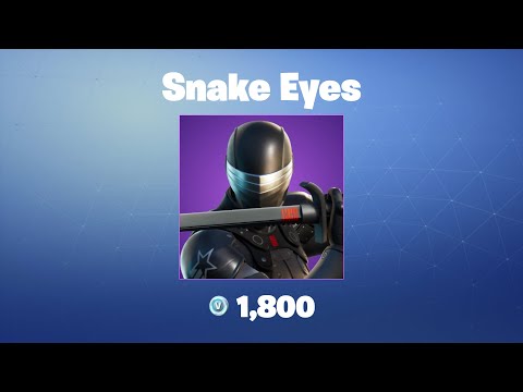 Snake Eyes | Fortnite Outfit/Skin
