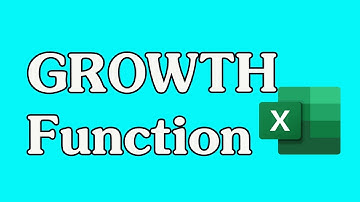 How to Use the GROWTH Function in Excel