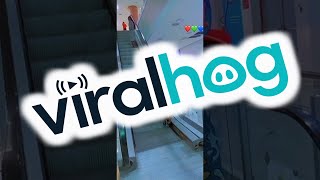 Escalator Fail At The Mall || ViralHog