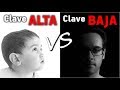 CLAVE ALTA vs CLAVE BAJA