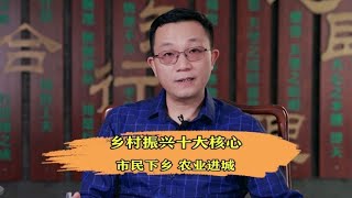 乡村振兴十大核心之六—市民下乡，农业进城