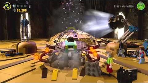 LEGO® DIMENSIONS™ daleks and sauron in metropolis insanity