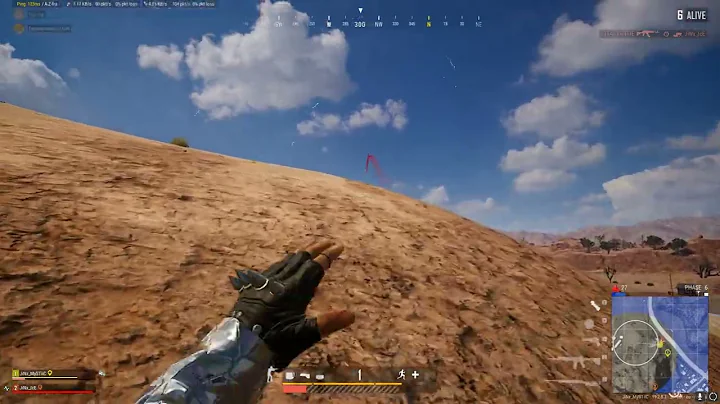 just a lil pubg low-hp clutch