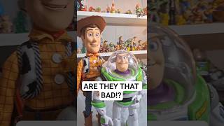 SCARY WOODY AND BUZZ? 😨  #toystory #toyreview #buzzlightyear #animatronics #mattel #shorts #fnaf