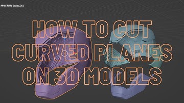 How to Cut 3d Models With Curved Planes