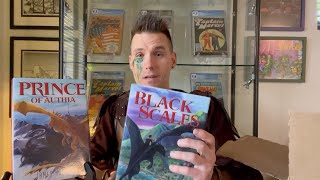 Unboxing Author Copies of my Fantasy Novel Black Scales, Book I: The Dragons of Apenninus!