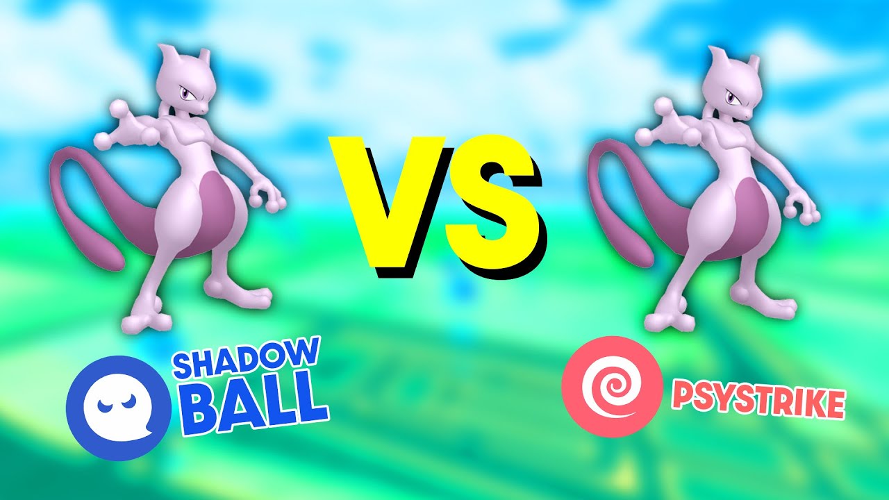 Pokémon Go Mewtwo, Shiny Mewtwo Moveset Shadow Ball-Psystrike - Tra'de -  PT'C