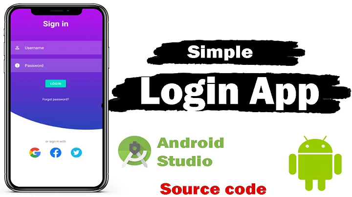 Simple Login App in Android Studio | 2024