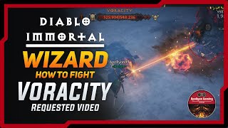 Wizard - How To Fight Voracity Boss - In Path Of Blood - Much Request Video - Diablo Immortal