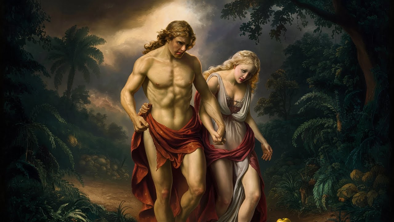 Bible Stories #1 // Adam & Eve The First Humans 🍎 - YouTube