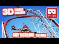 Sky Scream VR180 3D VR onride POV VR Roller Coaster | Holiday Park Achterbahn Montaña Rusa OCULUS