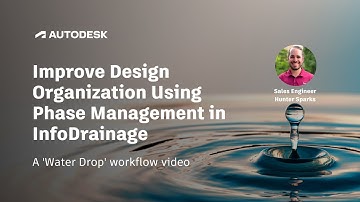 Improve Design Organization Using Phase Management in InfoDrainage