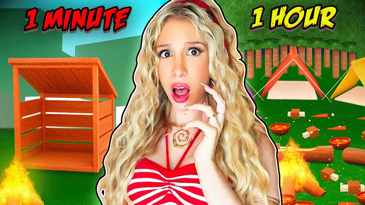 1 Minute vs 10 Minutes vs 1 Hour OP BASE in 99 NIGHTS IN THE FOREST...