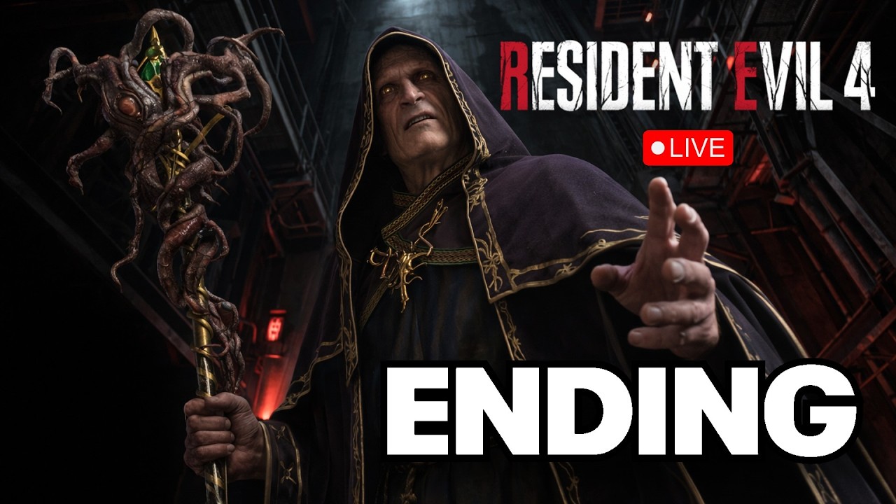 LEON & ADA VS SADDLER | FINAL BOSS FIGHT 💥| Resident Evil 4 ENDING LIVE🔥#nadegaming