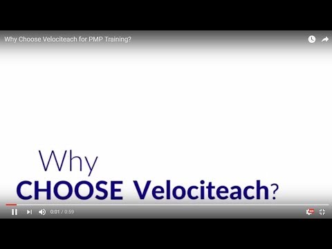 Why Choose Velociteach for PMP Training?