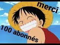 Petit cadeau pour mes 100 abonns