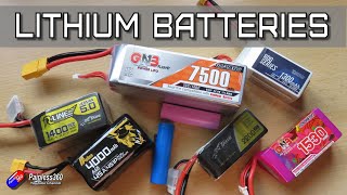 Lithium Battery Basics for New Users (LIPO, LI-ION, LIHV)