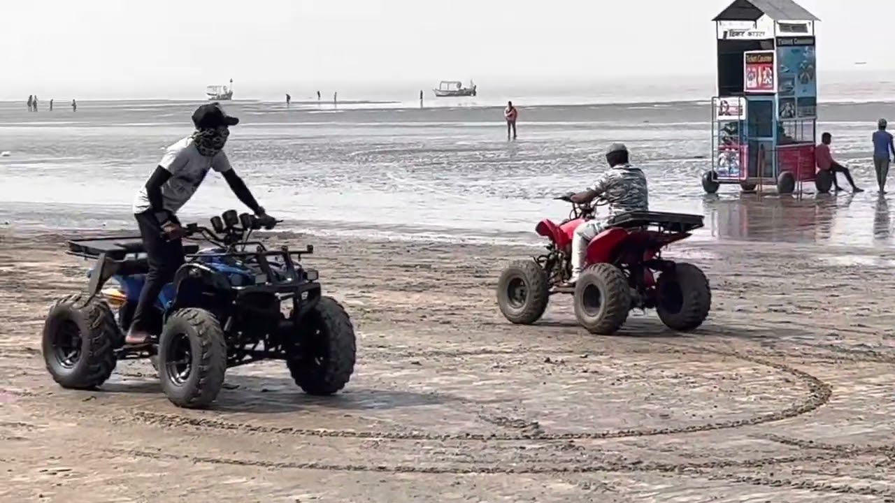 Mini vlog | Jampore Beach, Daman 🌊🏖️ | 4K 😍