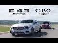 2018 Genesis G80 Sport vs Mercedes E43 AMG Review