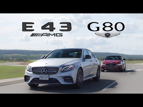 2018 Genesis G80 Sport vs Mercedes E43 AMG Review