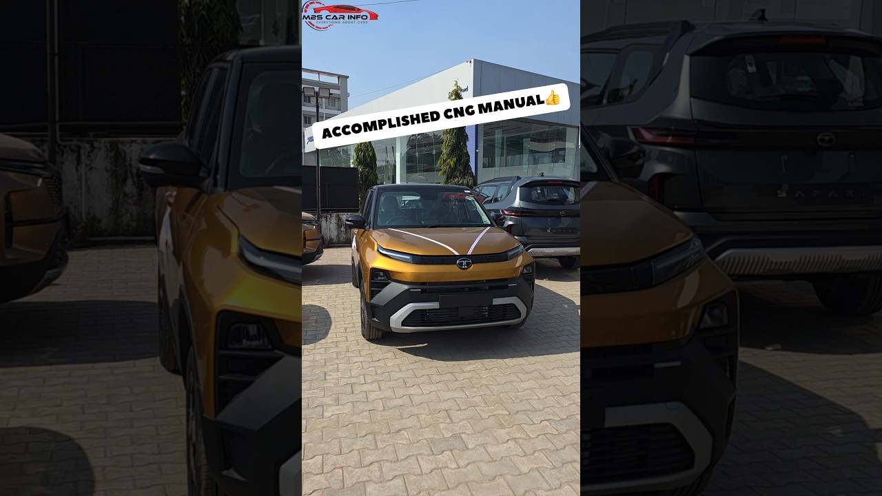 Tata Punch 2026 CNG Top Model👍!! Accomplished CNG Manual | Caramel Colour | Punch Facelift 2026 M2S
