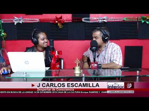 *J CARLOS ESCAMILLA| TEMA DESPERTAR DE CONCIENCIA