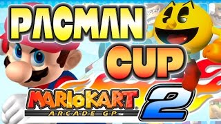 Video thumbnail of "Mario Kart Arcade GP2 150cc Part 6 (Pac-Man Cup)"