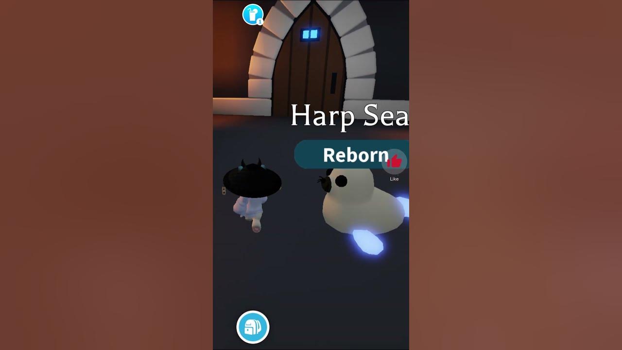 Watch me neon the Harp Seal in Adopt Me!! #roblox #adoptme #adoptmepets