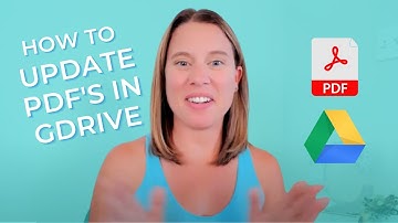 How to Update a PDF Version in Google Drive