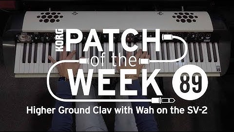 Patch of the Week Ep.89 – Higher Ground Clav with Wah on the SV-2