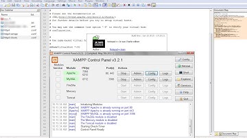 Notepad++ jadi default editor di xampp