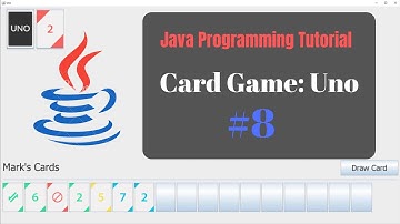 Uno Card Game in Java Part 8 - Game GUI (Code Clique)