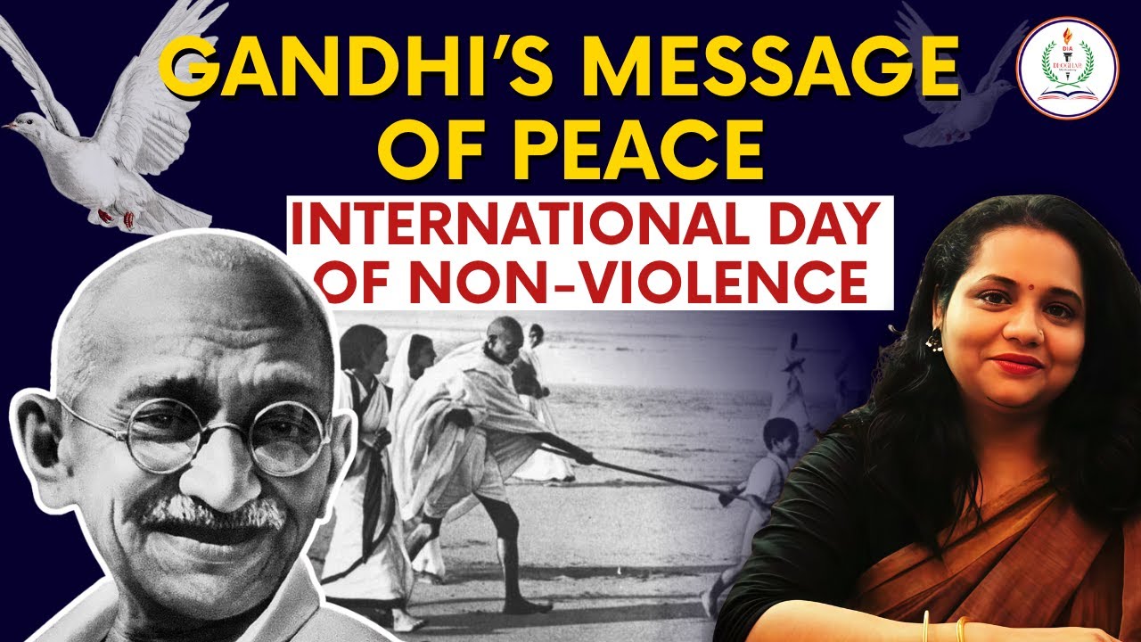Gandhi’s Timeless Message of Peace | International Day of Non-Violence 2025