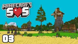 Minecraft Sos Ep 3 - The First Challenge