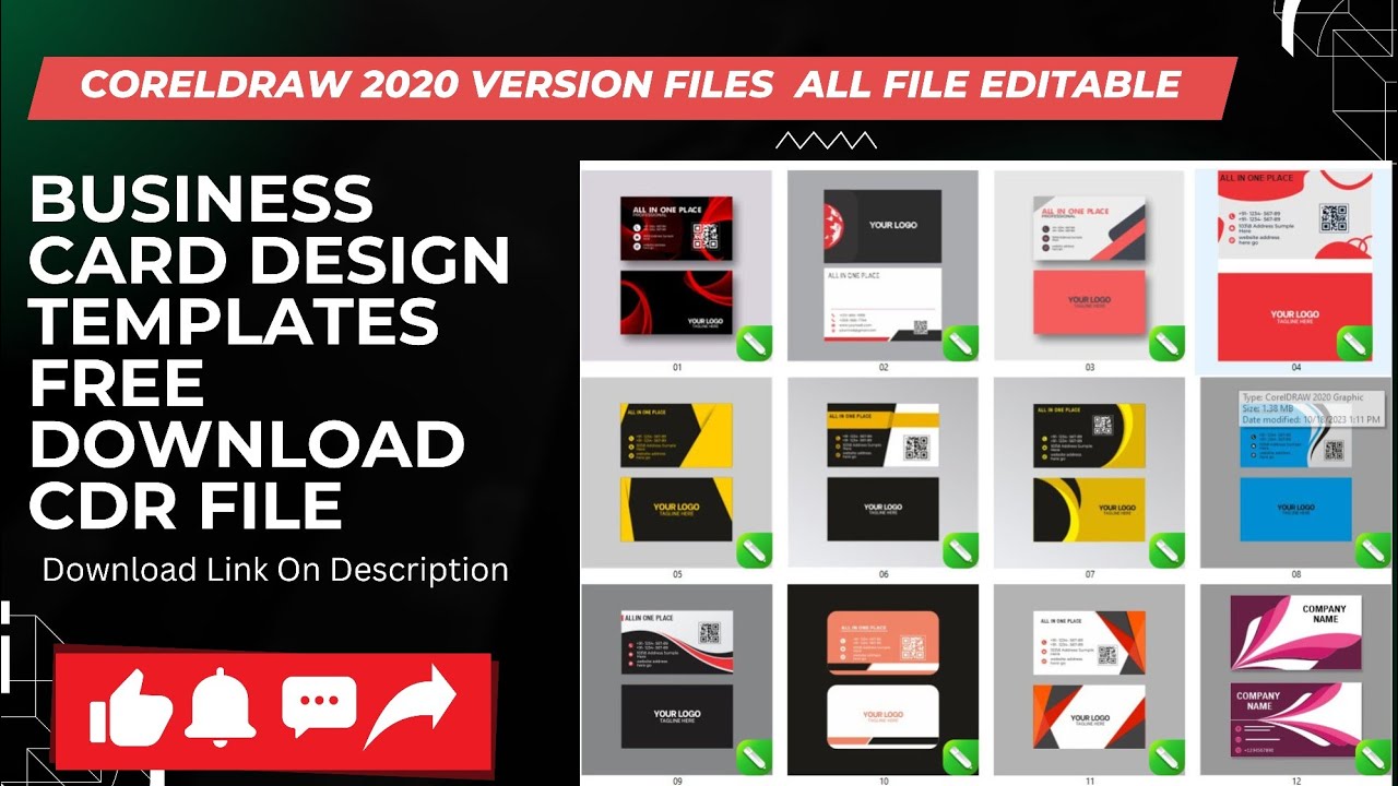 Business Card Design Templates Free Download - YouTube business-card-design-templates-free-download-youtube