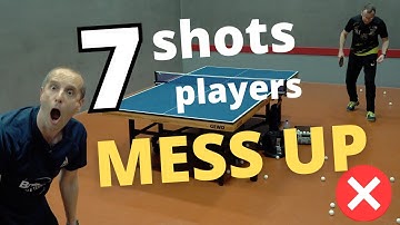 7 easy shots players mess up (and how to fix)