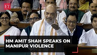 Amit Shah on Manipur Violence: Why it happened and what actions government took