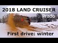 2018 Toyota Land Cruiser 2.8D, first drive (winter)