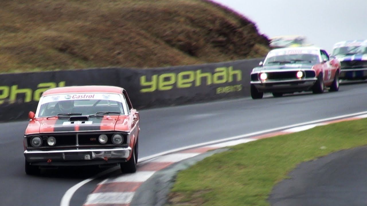 XY GTHO Falcon smashes Mustangs and Camaros at Bathurst