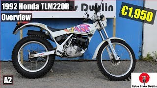 Honda TLM220R White JDM - honda tlm220r white jdm review