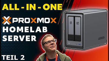 Der ALL-IN-ONE Proxmox VE Homelab Server. NVMe + HDD inklusive Hibernate Modus / Anleitung Teil 2