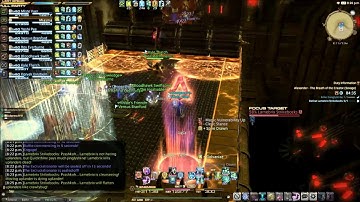 FFXIV Alexander Breath of the Creator Savage (A10S) AST POV