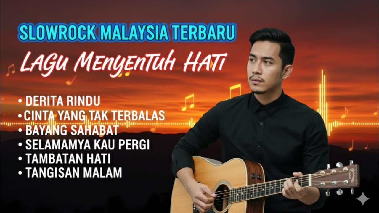 Slow Rock Malaysia Terbaru | Lagu Menyentuh Hati Penuh Rindu & Kenangan