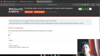 Lab: Exploiting origin server normalization for web cache deception - Indonesia.