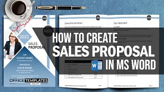 How to Create Sales Proposal in MS Word | Sales Proposal Example