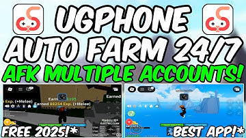 How to AFK Farm 24/7 on UGPhone | Run MULTIPLE Roblox Accounts FREE (2025) + Executor Clones