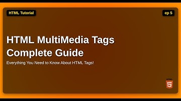HTML Multimedia Tags Explained in Hindi 🎧🎥 | Audio, Video, Embed, Object | HTML Lecture 5