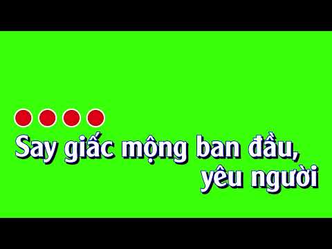 Đắp Mộ Cuộc Tình TONE NỮ @Karaoke Nền Xanh Văn Quốc Beat Phối Mới